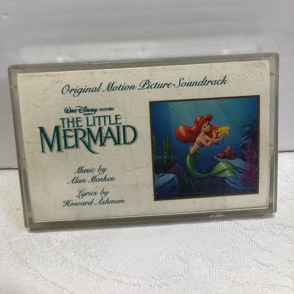 The Little Mermaid, Soundtrack (Audio Cassette Tape, 1989) Tested Working